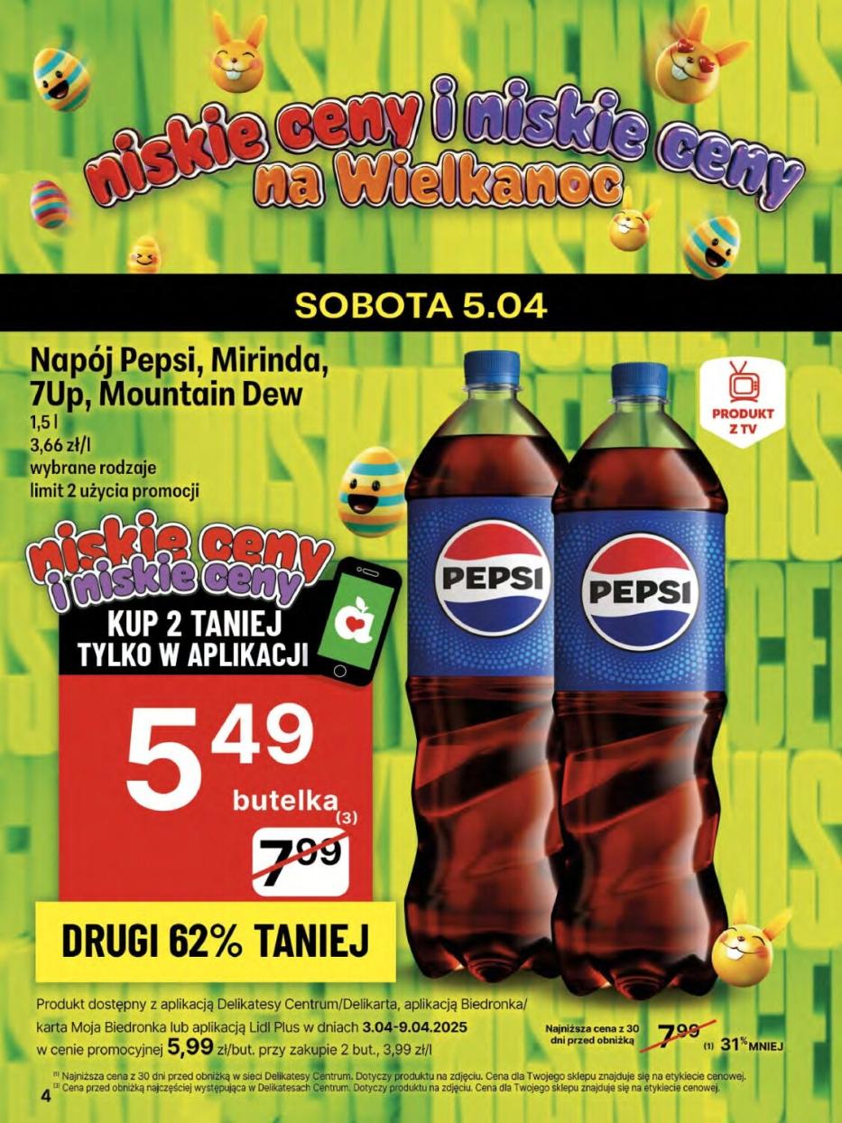 Gazetka promocyjna Delikatesy Centrum str. 4