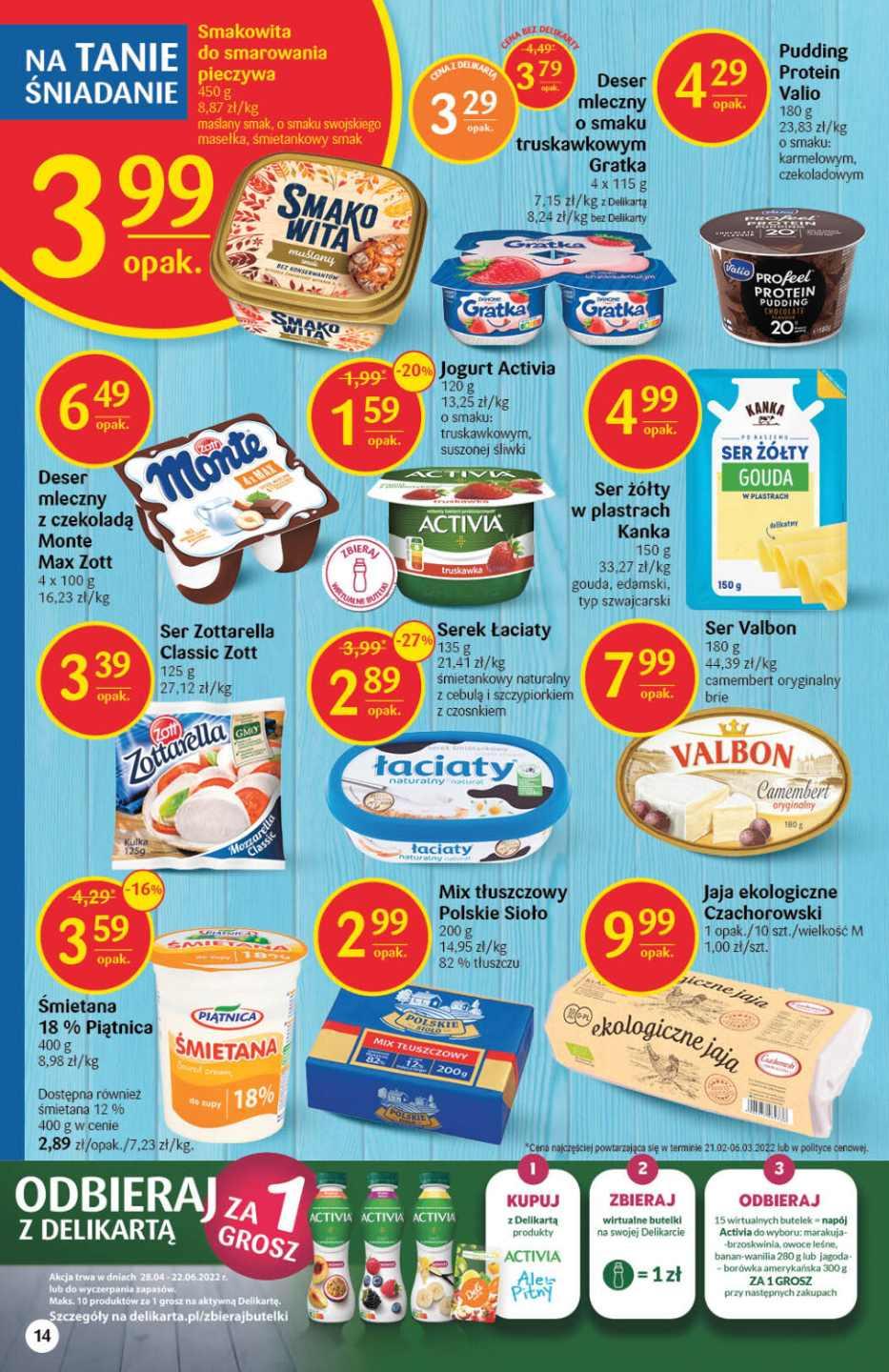 Gazetka promocyjna Delikatesy Centrum str. 14