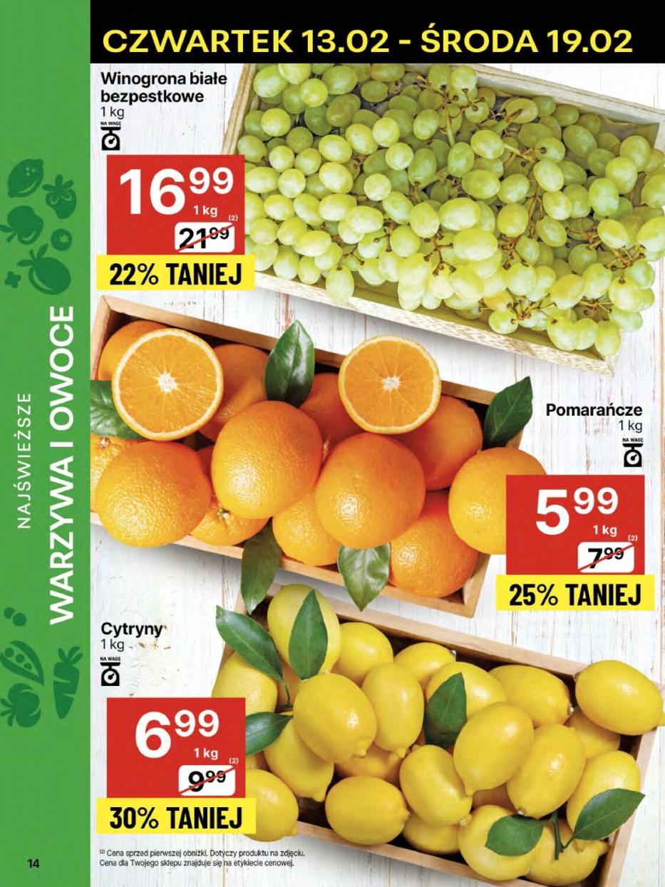 Gazetka promocyjna Delikatesy Centrum str. 14