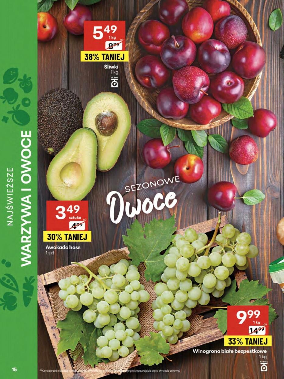 Gazetka promocyjna Delikatesy Centrum str. 15