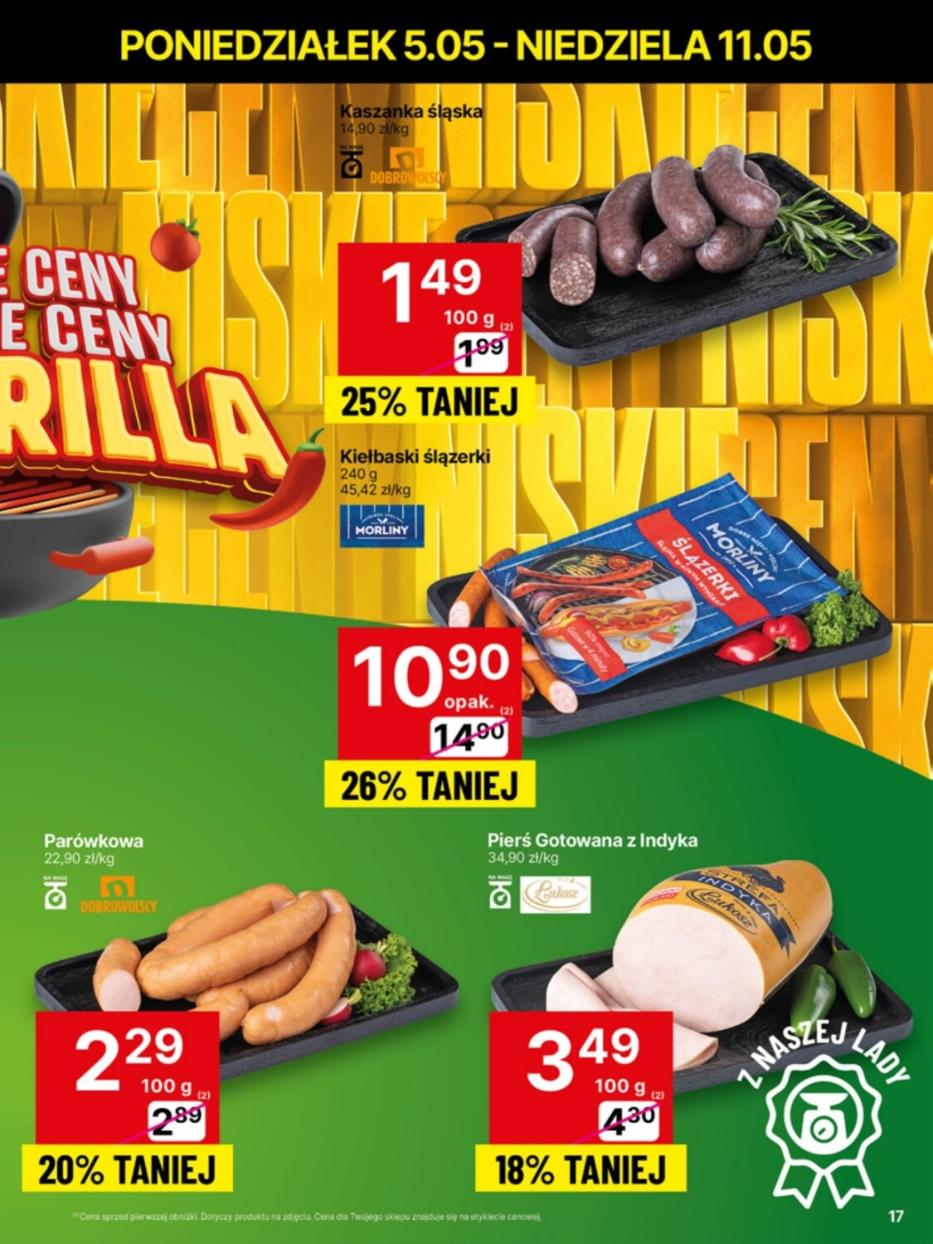 Gazetka promocyjna Delikatesy Centrum str. 17