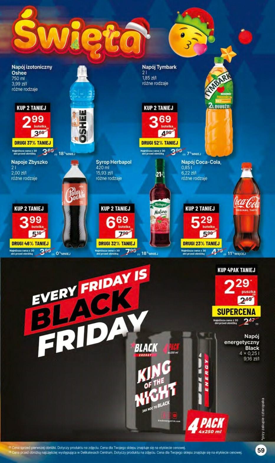 Gazetka promocyjna Delikatesy Centrum str. 59