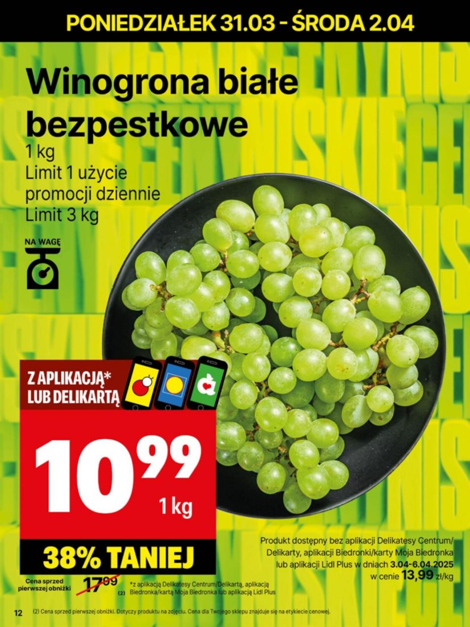 Gazetka promocyjna Delikatesy Centrum str. 12