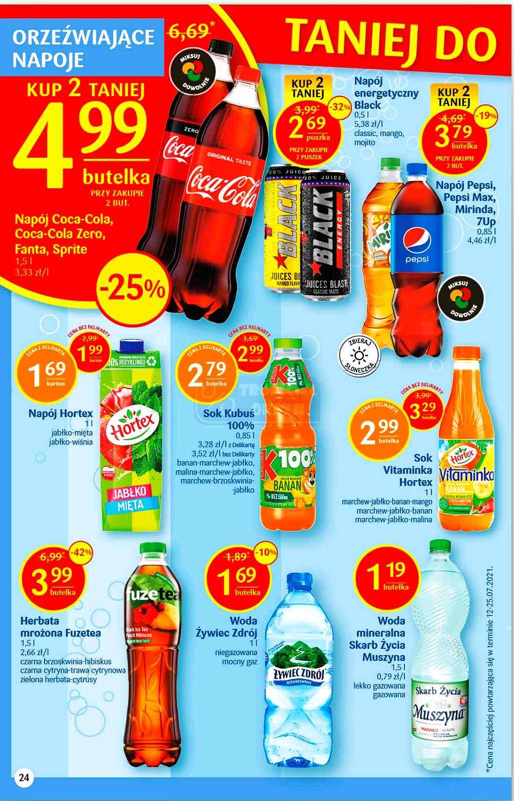 Gazetka promocyjna Delikatesy Centrum str. 24