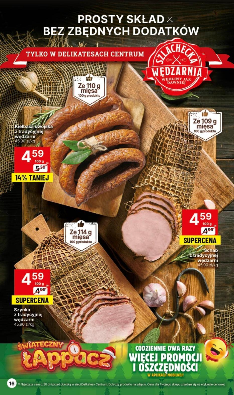 Gazetka promocyjna Delikatesy Centrum str. 16