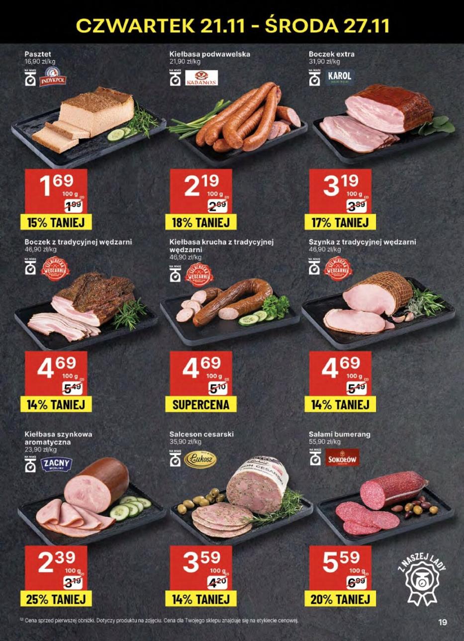 Gazetka promocyjna Delikatesy Centrum str. 19