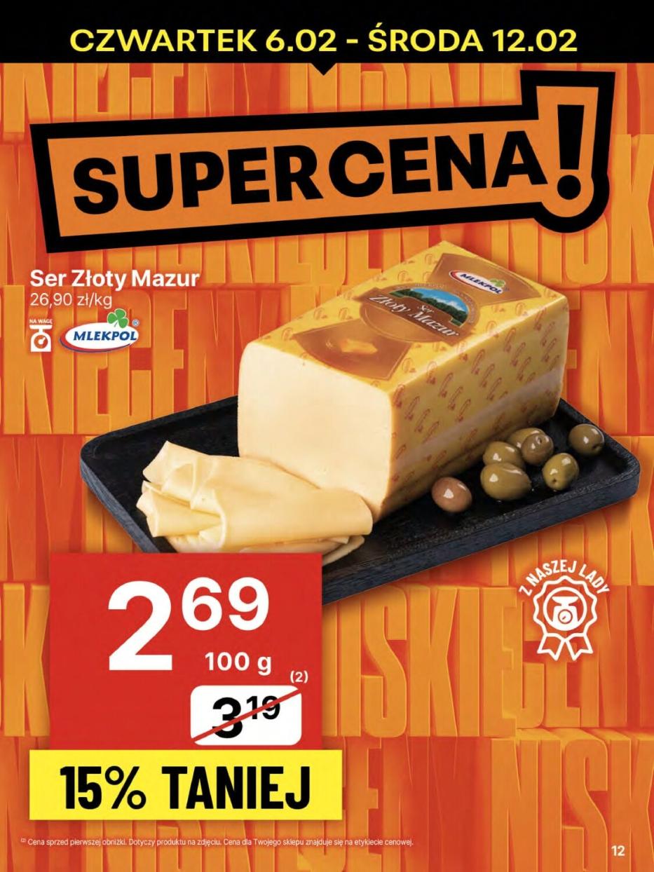 Gazetka promocyjna Delikatesy Centrum str. 12