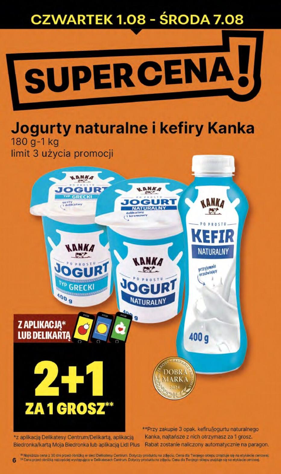 Gazetka promocyjna Delikatesy Centrum str. 6