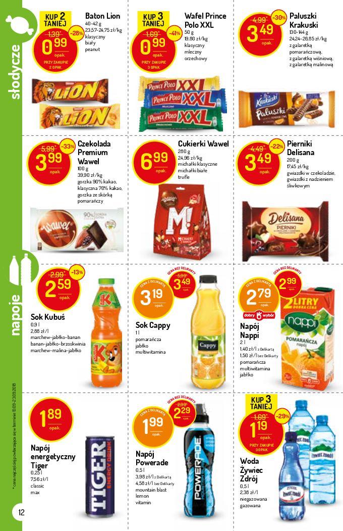 Gazetka promocyjna Delikatesy Centrum str. 12