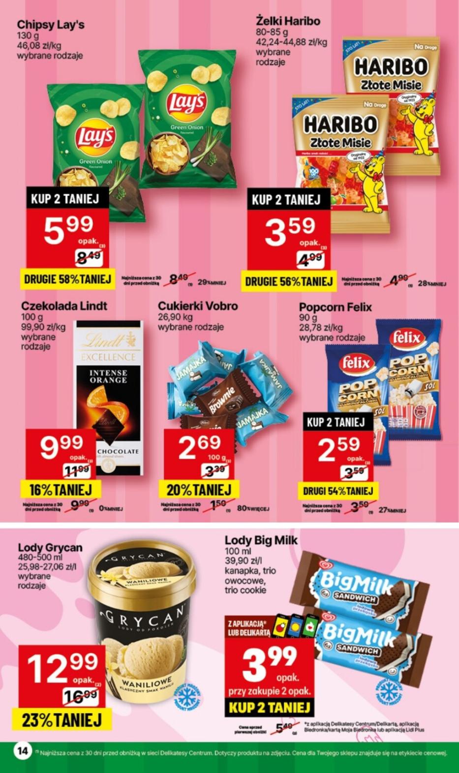 Gazetka promocyjna Delikatesy Centrum str. 14