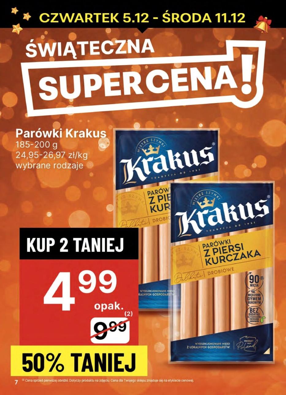 Gazetka promocyjna Delikatesy Centrum str. 7