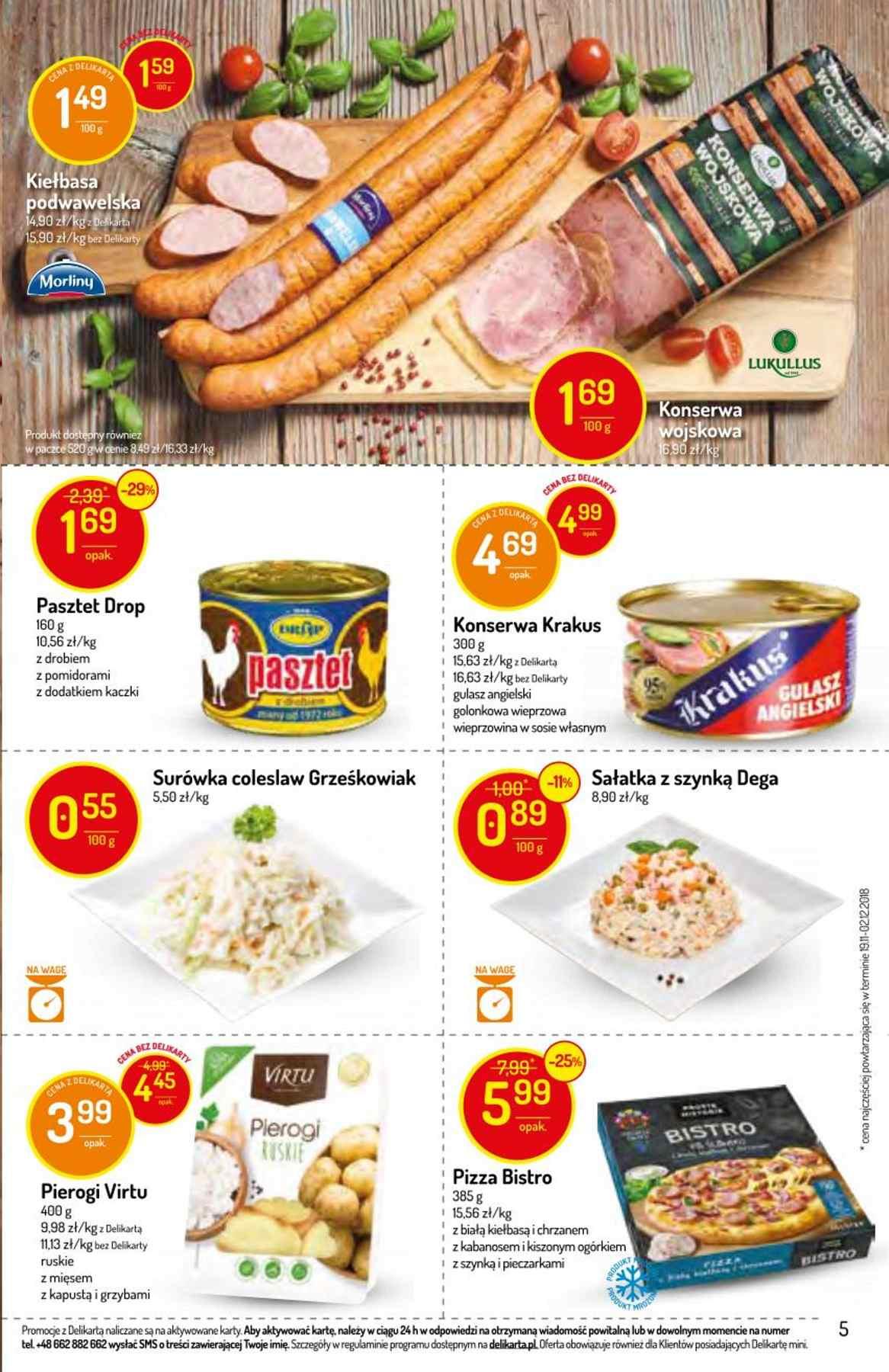 Gazetka promocyjna Delikatesy Centrum str. 5