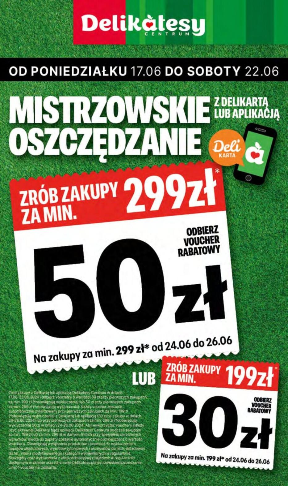 Gazetka promocyjna Delikatesy Centrum str. 1