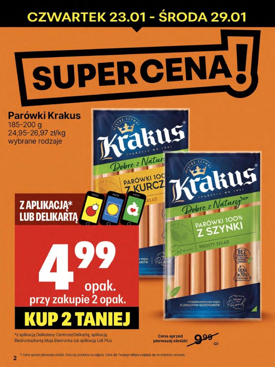 Gazetka promocyjna Delikatesy Centrum str. 2