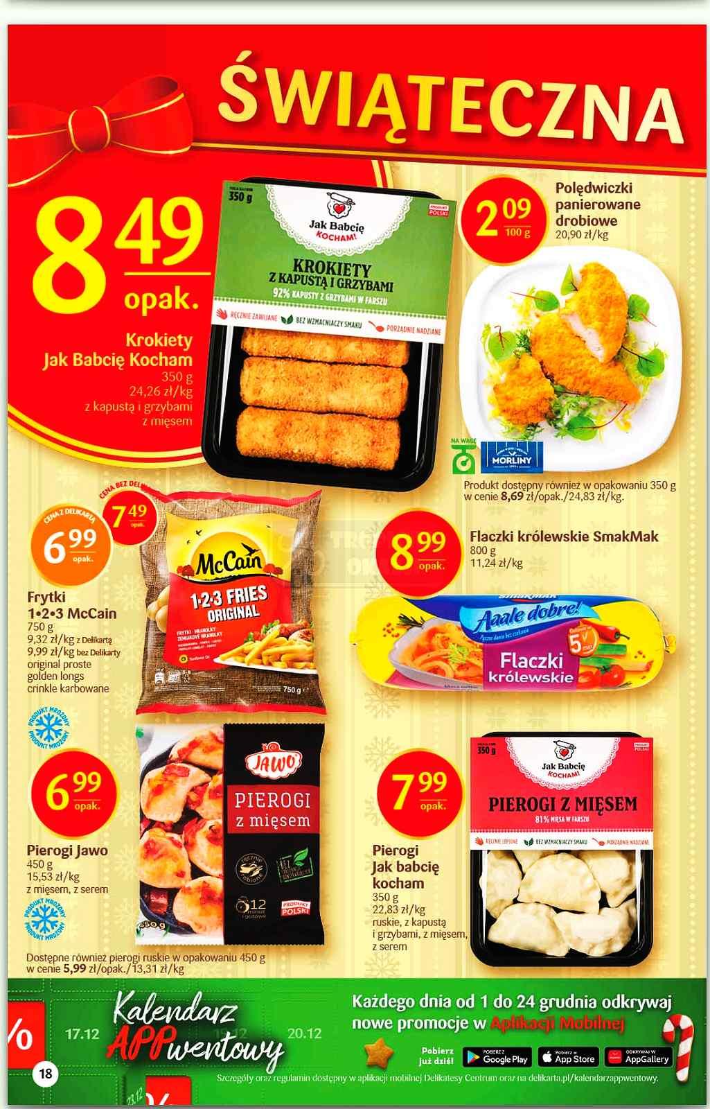 Gazetka promocyjna Delikatesy Centrum str. 18