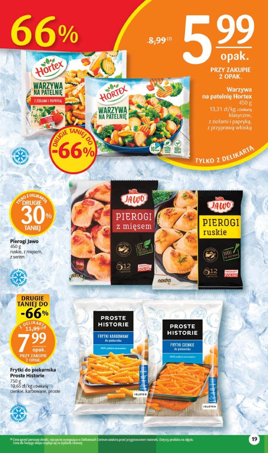 Gazetka promocyjna Delikatesy Centrum str. 19
