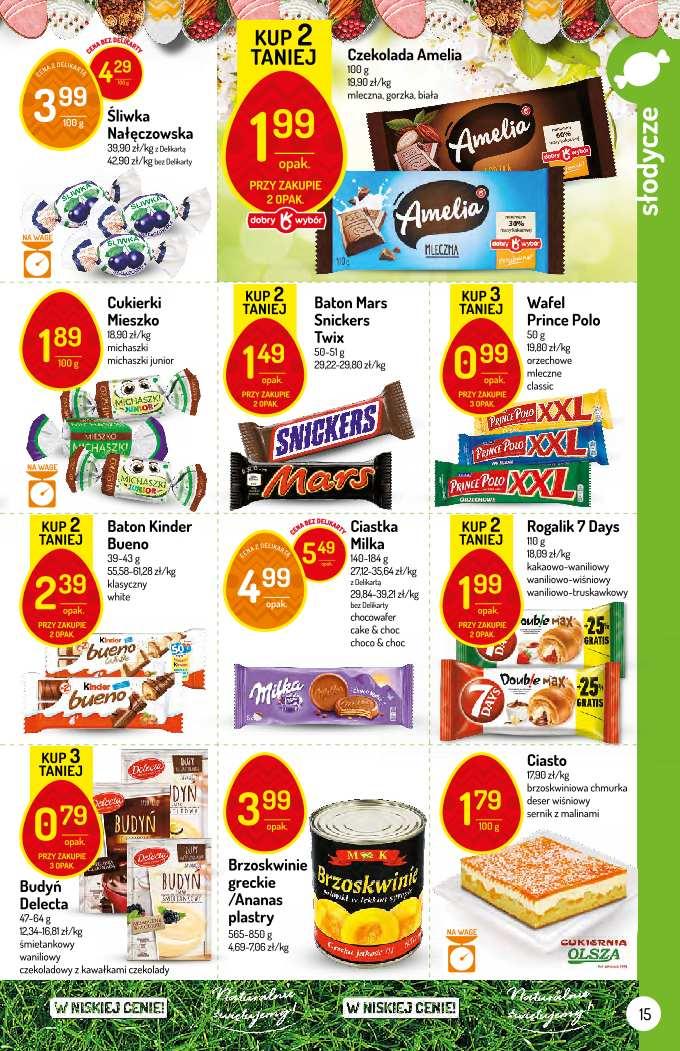 Gazetka promocyjna Delikatesy Centrum str. 15