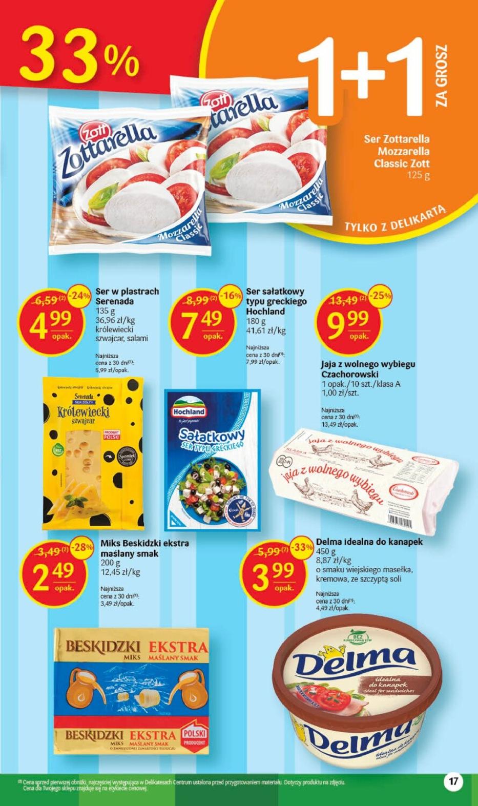 Gazetka promocyjna Delikatesy Centrum str. 17