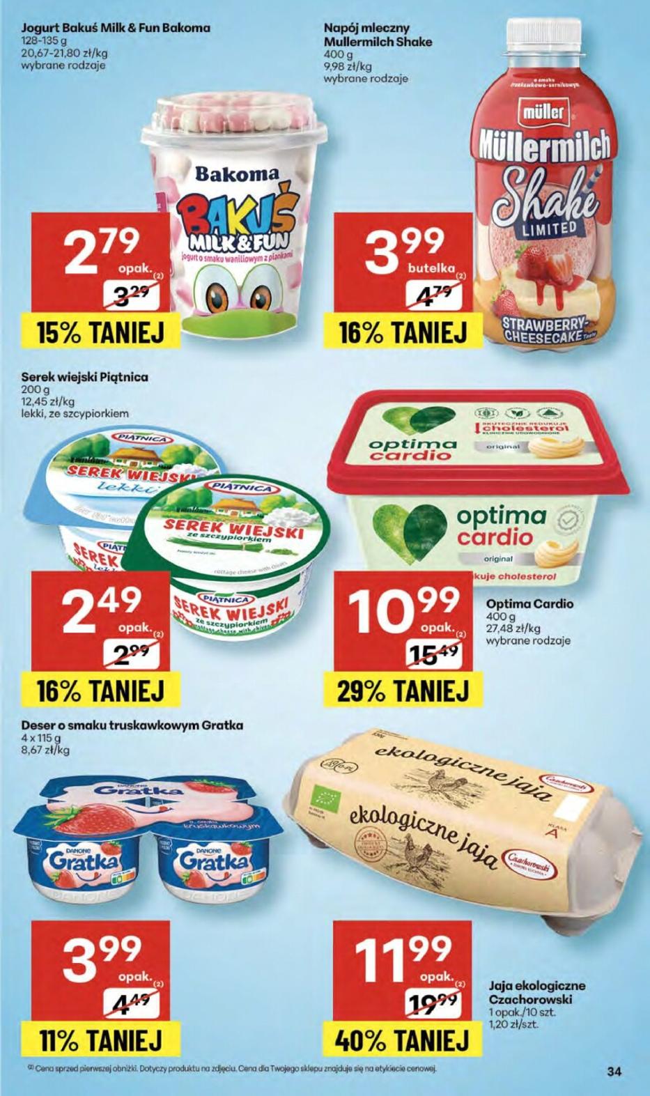 Gazetka promocyjna Delikatesy Centrum str. 34