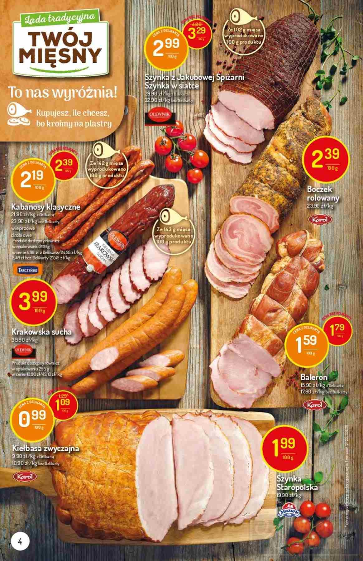 Gazetka promocyjna Delikatesy Centrum str. 4
