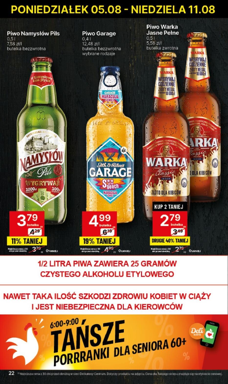 Gazetka promocyjna Delikatesy Centrum str. 22