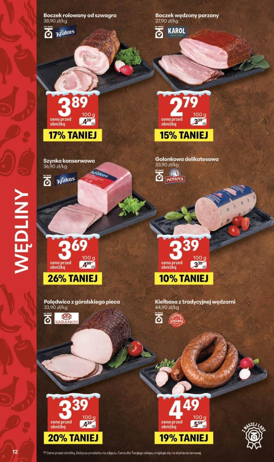 Gazetka promocyjna Delikatesy Centrum str. 12