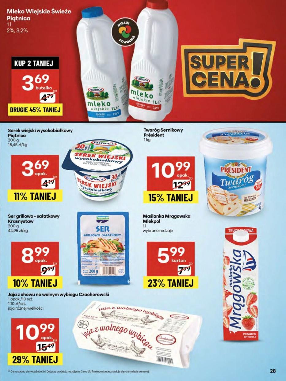 Gazetka promocyjna Delikatesy Centrum str. 28