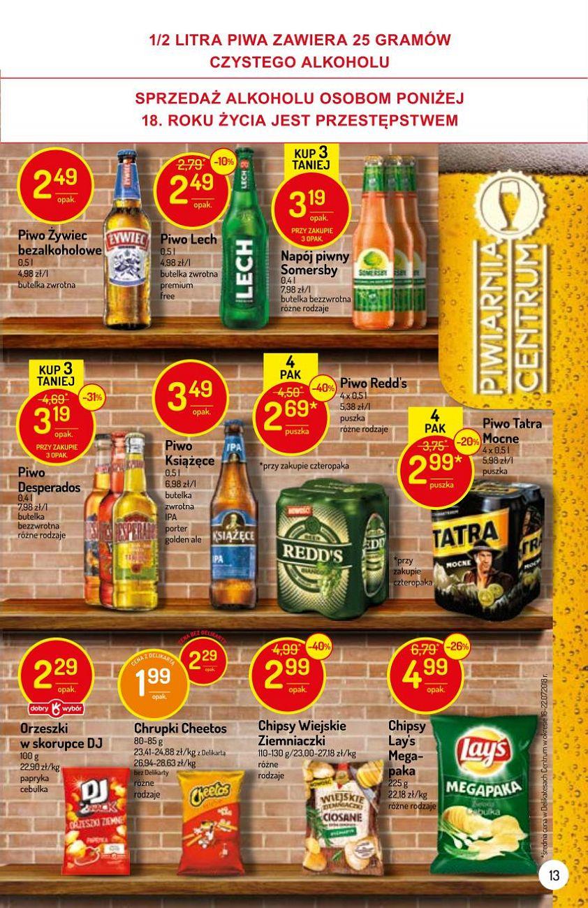 Gazetka promocyjna Delikatesy Centrum str. 13