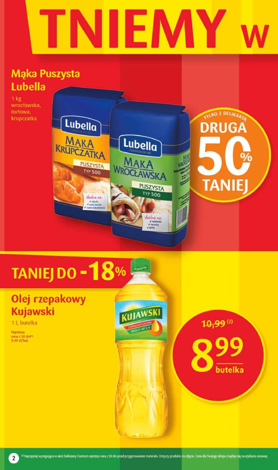 Gazetka promocyjna Delikatesy Centrum str. 2