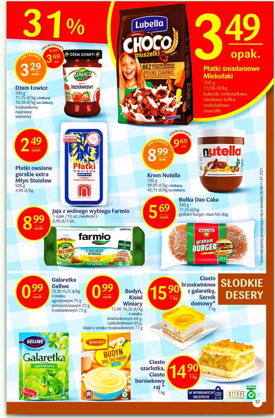 Gazetka promocyjna Delikatesy Centrum str. 17