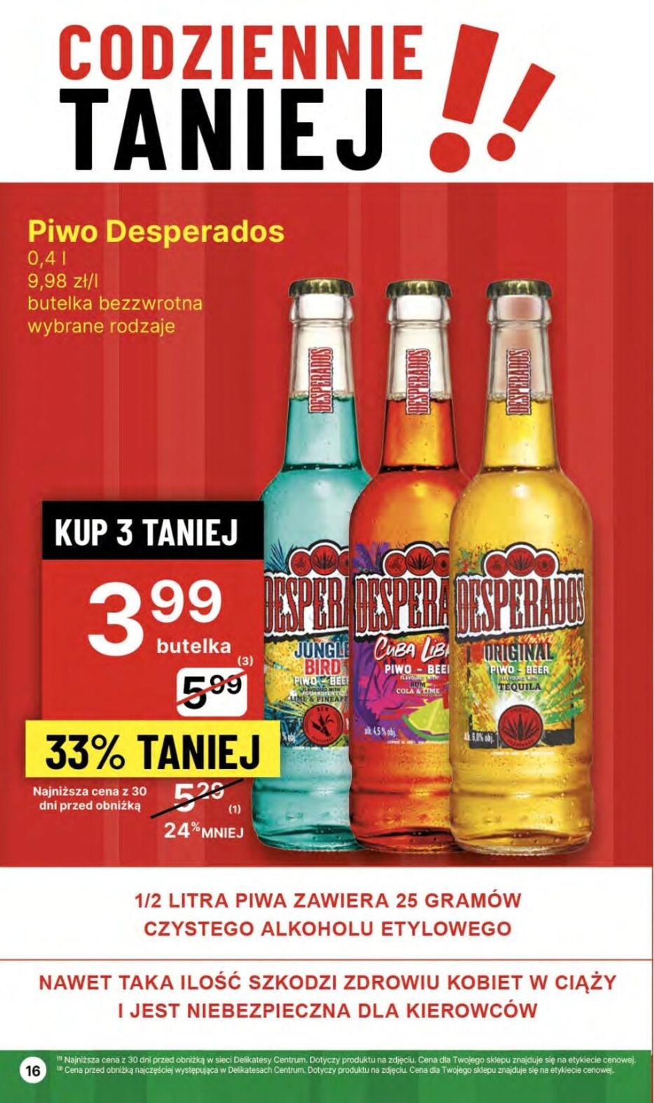 Gazetka promocyjna Delikatesy Centrum str. 16