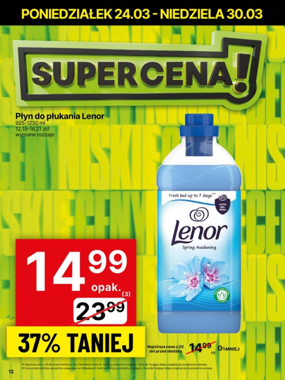 Gazetka promocyjna Delikatesy Centrum str. 12