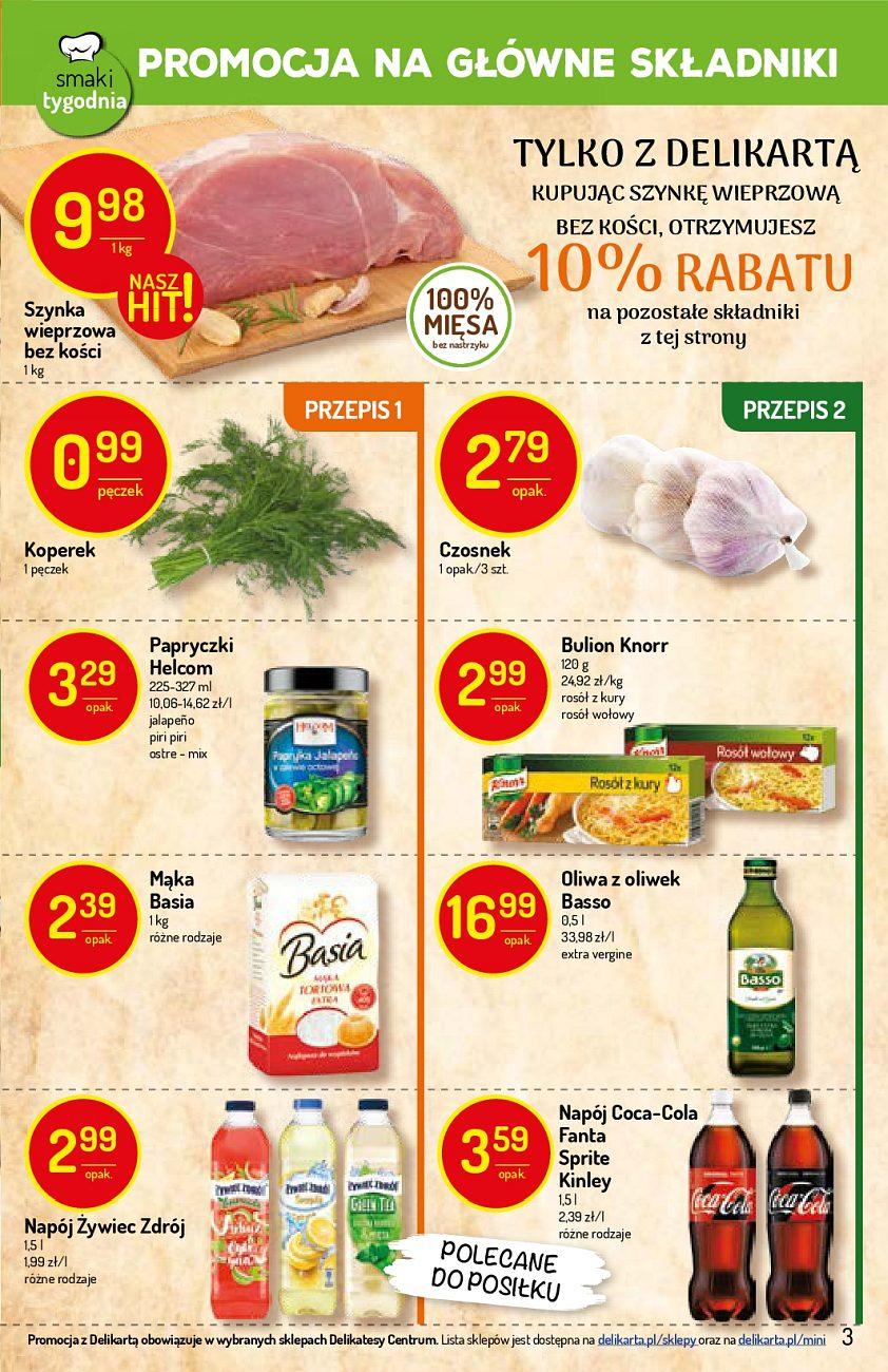 Gazetka promocyjna Delikatesy Centrum str. 3