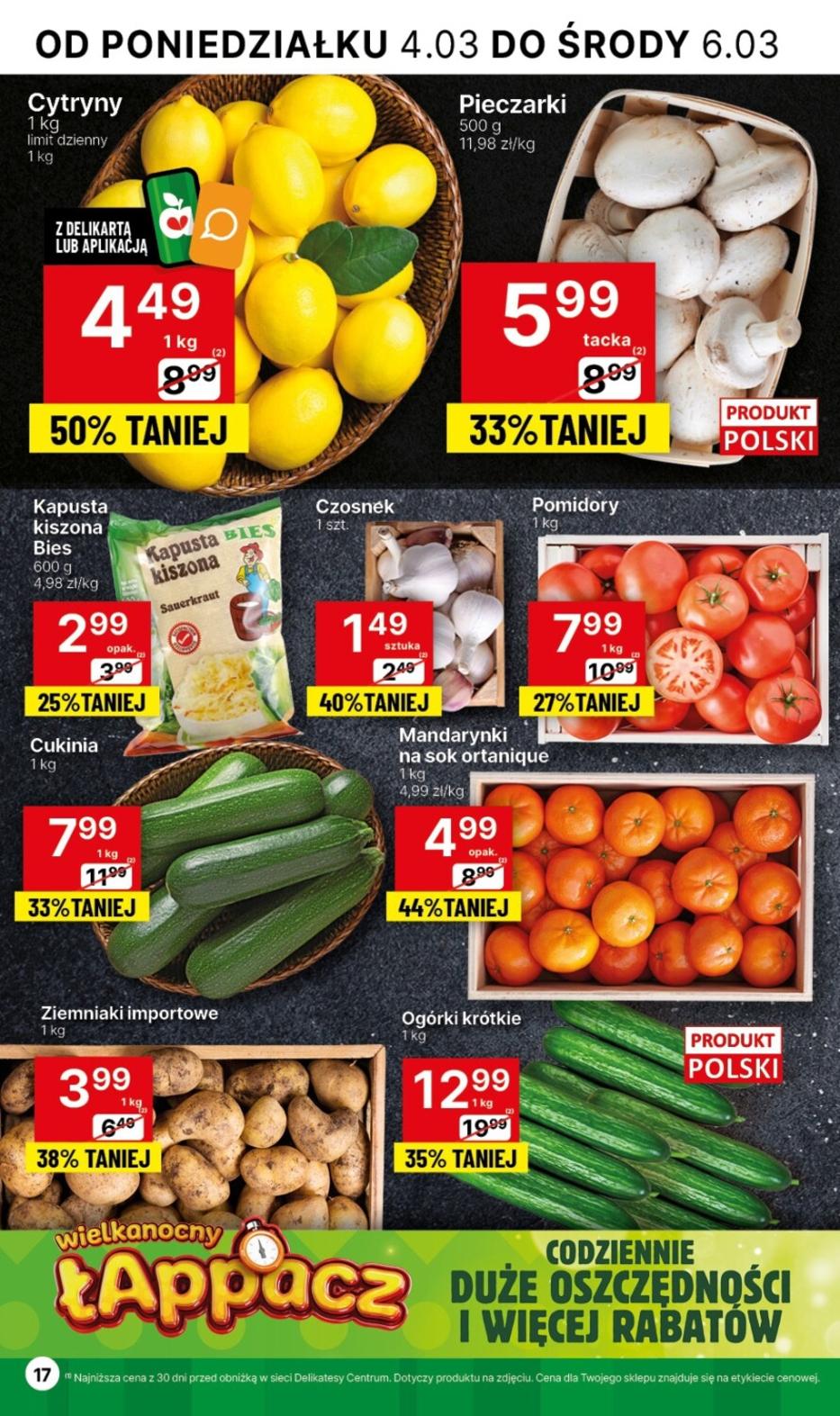 Gazetka promocyjna Delikatesy Centrum str. 17