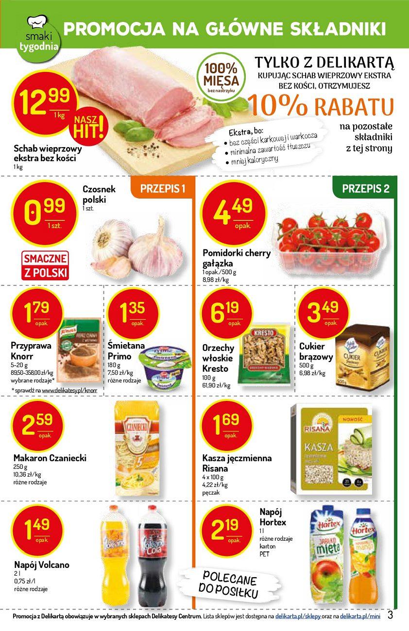 Gazetka promocyjna Delikatesy Centrum str. 3