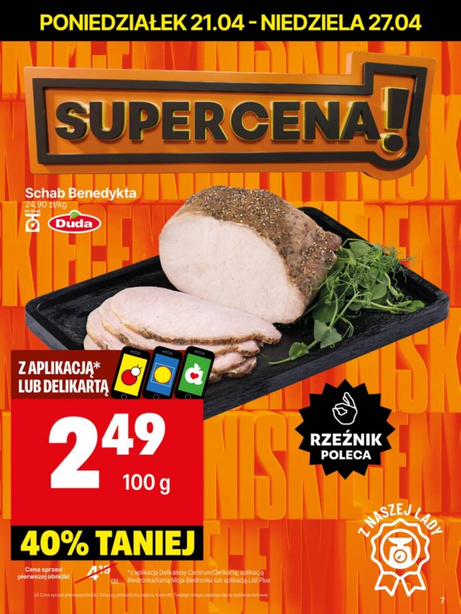 Gazetka promocyjna Delikatesy Centrum str. 7