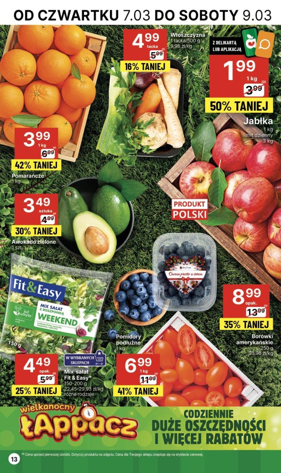 Gazetka promocyjna Delikatesy Centrum str. 13