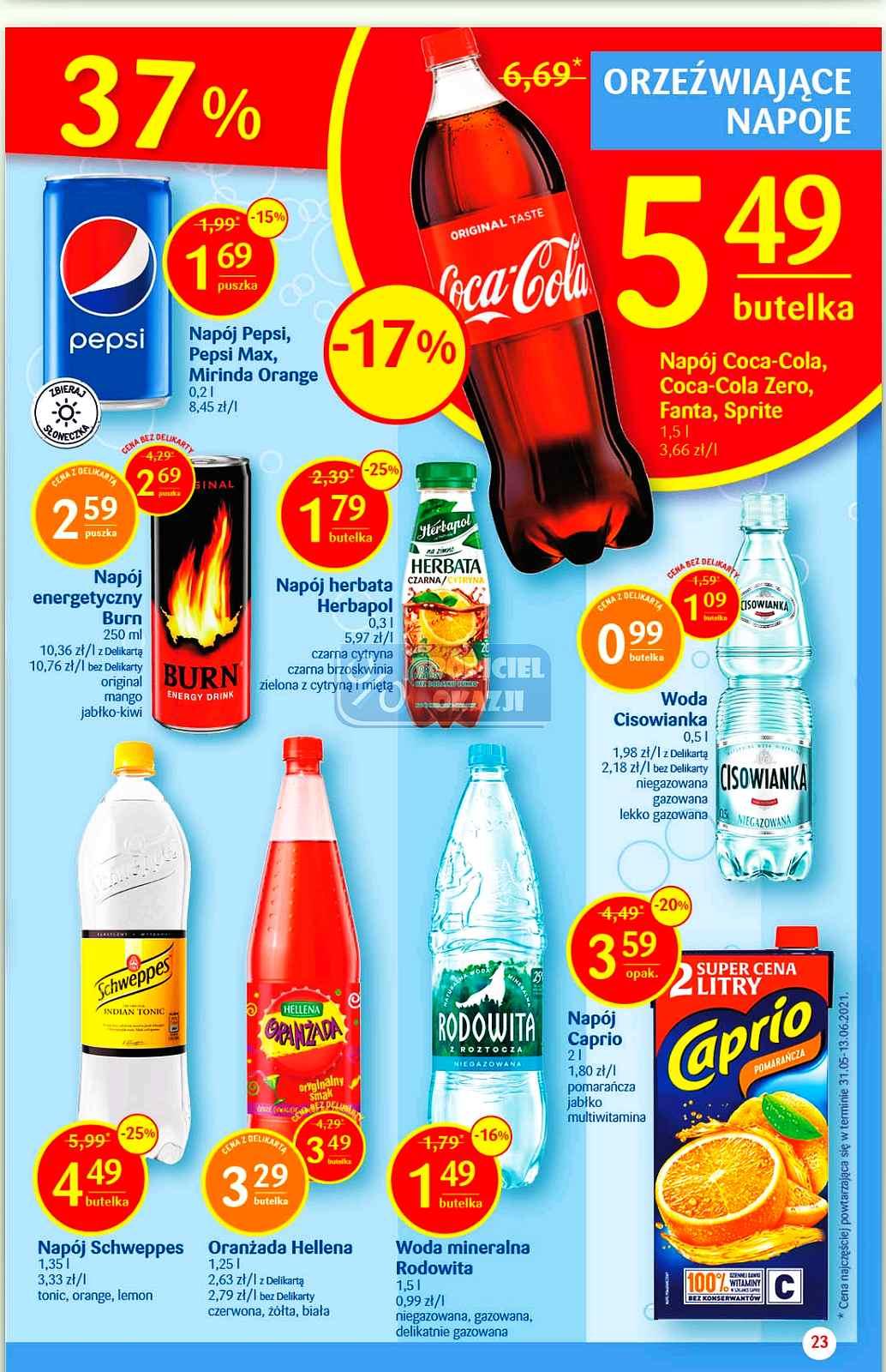 Gazetka promocyjna Delikatesy Centrum str. 23