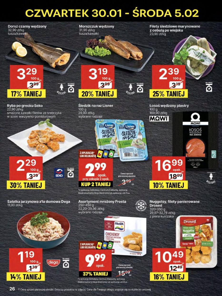 Gazetka promocyjna Delikatesy Centrum str. 26
