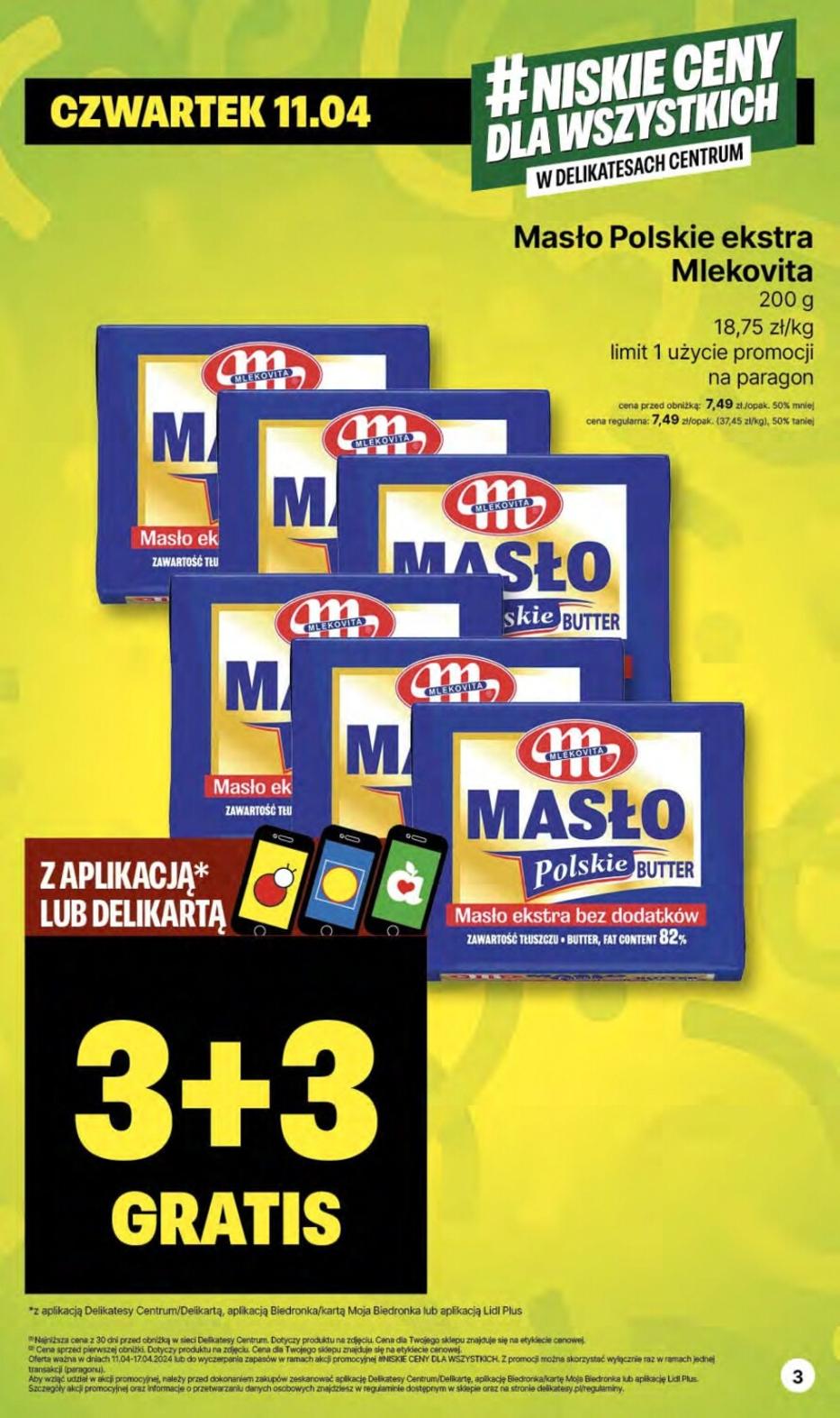Gazetka promocyjna Delikatesy Centrum str. 3