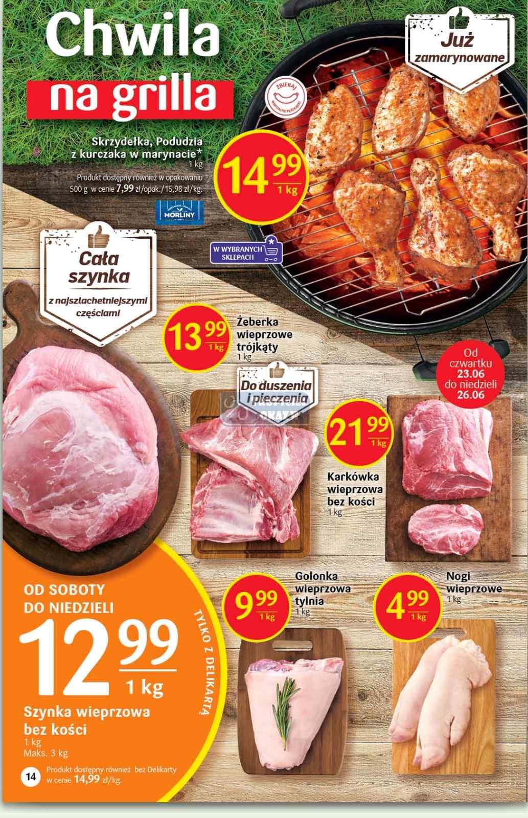 Gazetka promocyjna Delikatesy Centrum str. 14