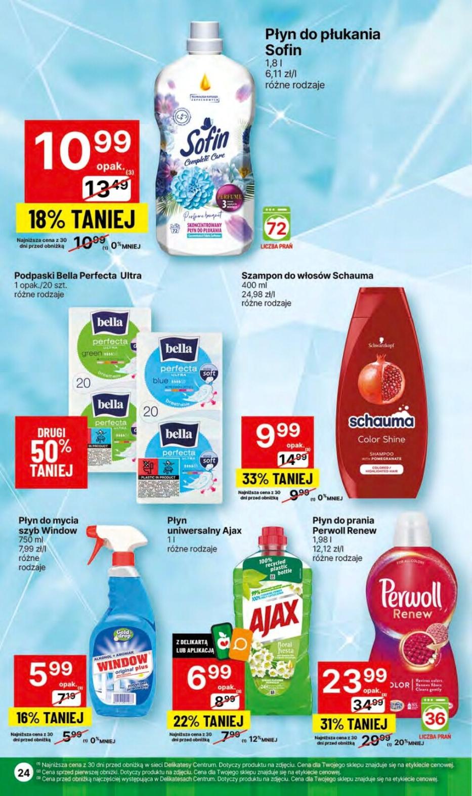 Gazetka promocyjna Delikatesy Centrum str. 24