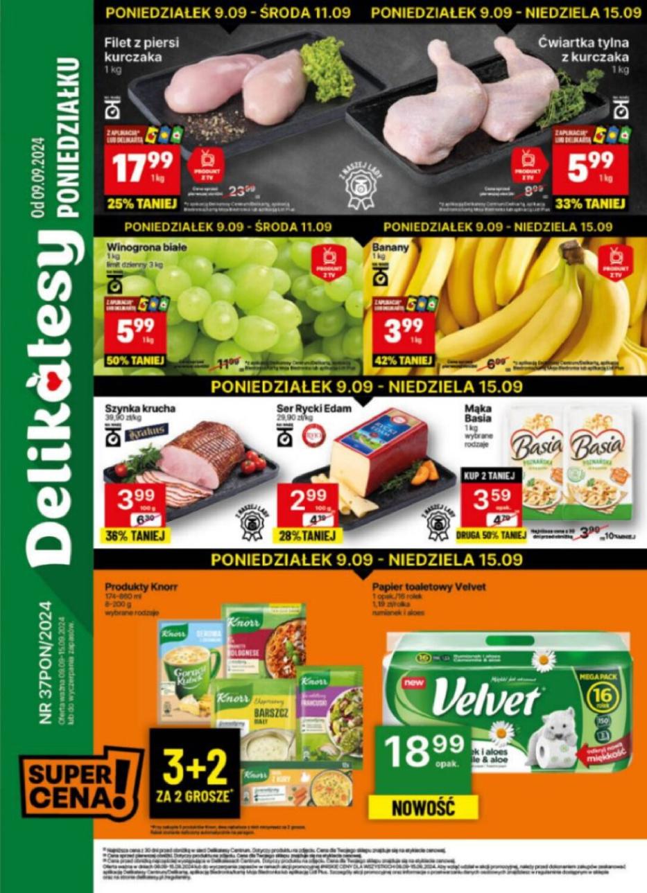 Gazetka promocyjna Delikatesy Centrum str. 5