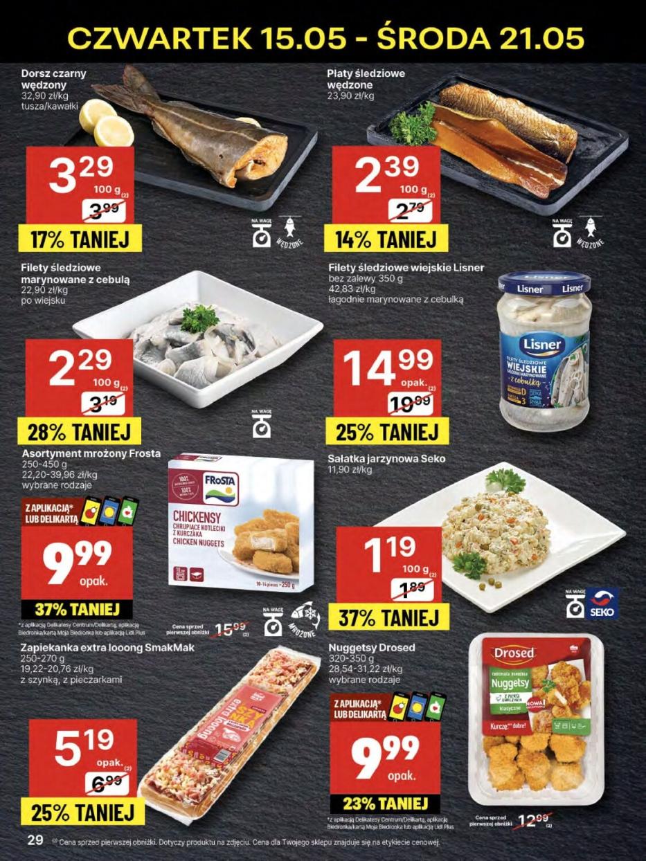 Gazetka promocyjna Delikatesy Centrum str. 29