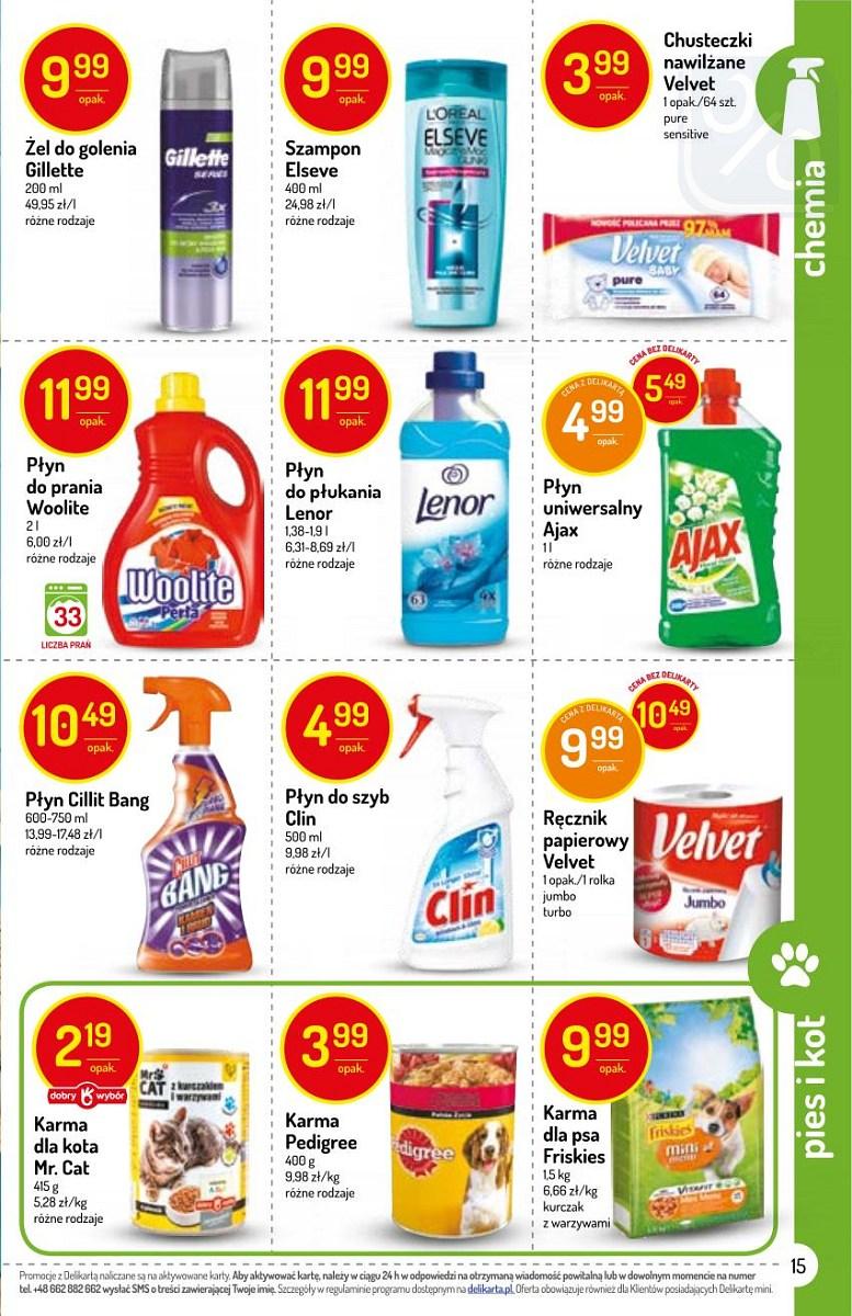 Gazetka promocyjna Delikatesy Centrum str. 15