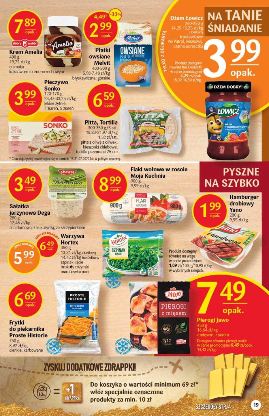 Gazetka promocyjna Delikatesy Centrum str. 19