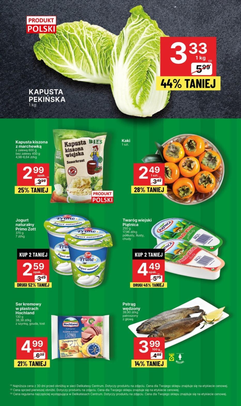 Gazetka promocyjna Delikatesy Centrum str. 3
