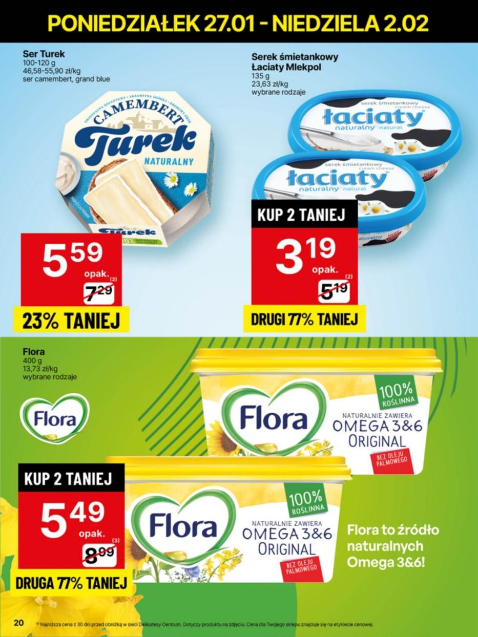 Gazetka promocyjna Delikatesy Centrum str. 20