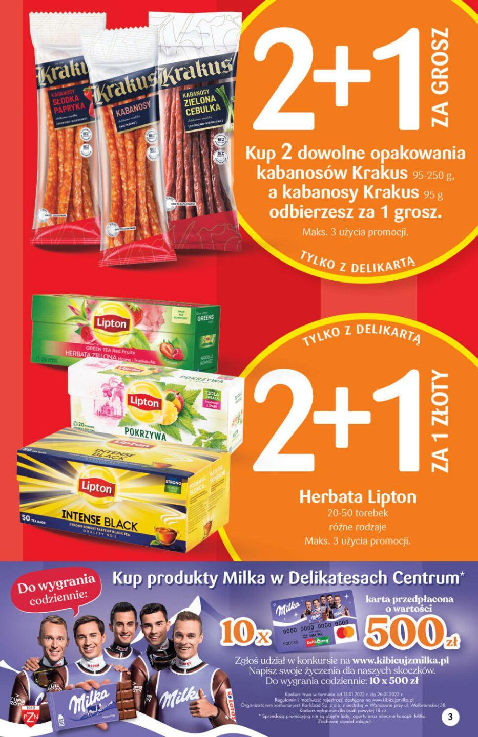 Gazetka promocyjna Delikatesy Centrum str. 3