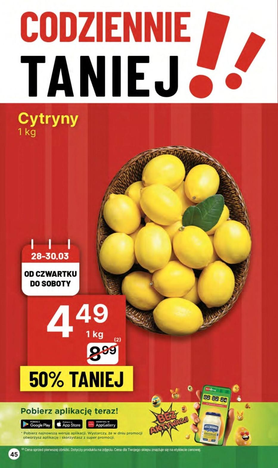 Gazetka promocyjna Delikatesy Centrum str. 45